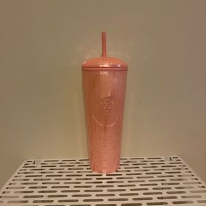 Pink dome Starbucks Summer 2021 tumbler